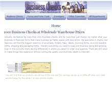 Tablet Screenshot of 1001businesschecks.com